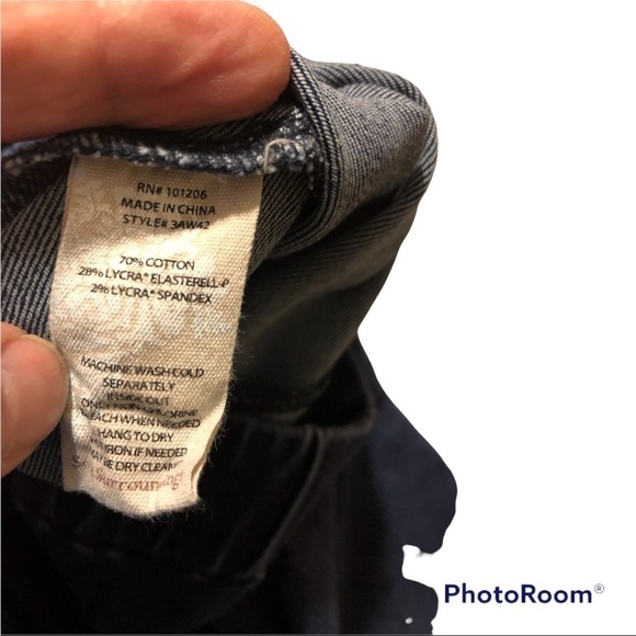 Soft Surroundings pullon elastic waist jeans - Picture 4 of 4